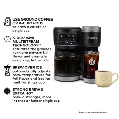 K-Duo® Hot & Iced Single Serve & Carafe Coffee Maker (Gen 2) - Image 9